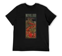 Monolord IM Staying Home Mens T-Shirt Relapse Records Casual And Happy Men's T-Shirts Black XL XL