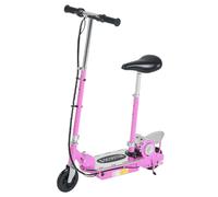 Monopattini Elettrico per Bambini Monopattini Rosa Altezza Regolabile 81.5L × 38P × 94Acm Ferro, PE Homcom Aosom