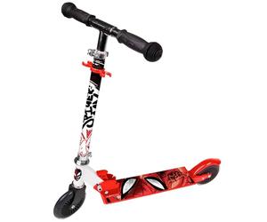 Monopattino a due ruote con freno fino a 50 kg, pieghevole, regolabile 6+ (Marvel Spider-Man)