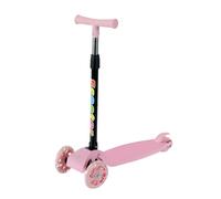 Monopattino A Spinta Per Bambini,Scooter Pieghevole Per Ragazzi - Con Tre Ruote Luci LED Lampeggianti Per Età 2-8 Anni Unisex Passeggiate Pendolarismo Viaggi Campeggio Escursioni Casa