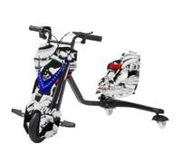 Monopattino A Tre Ruote Da Drift Per Bambini Dagli 8 Anni In Su, Veicolo A Tre Ruote Per Drifting Con Sedile Regolabile, Bicicletta A Pedali Per Drifting, Ideale Per La Casa 关键词：(F,6.5IN)