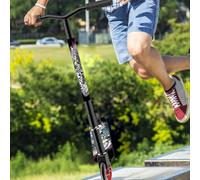 Monopattino acrobatico con rotazione a 360°, cuscinetti ABEC-7, adatto a tutti i livelli di abilità, bicicletta sportiva BMX, colore casuale Ferro