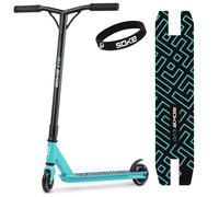 SOKE EVO 100kg Monopattino Acrobatico Abec-9 Carbon - Monopattino Acrobatico per Adulti per Skatepark - Monopattino Acrobatico per Eseguire Acrobazie e Fruste - per Adolescenti 11-15