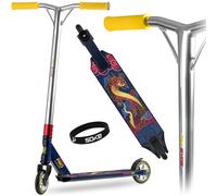 Monopattino acrobatico SOKE PRO blu navy e rosso