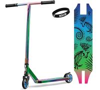 Monopattino acrobatico Soke Pro Street Neo Chrome Kickscooter con cuscinetti a sfera ABEC 9 per adulti e bambini