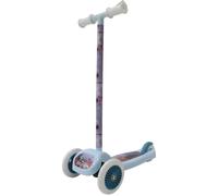 Monopattino Bambini 3 Ruote Disney Frozen Azzurro con Freno a Pedale