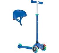 Monopattino bambino Globber Primo Plus Lights 3 ruote LED Blu scuro