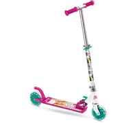 Monopattino Barbie a 2 Ruote Per Bambine Design Pieghevole e Regolabile Mondo