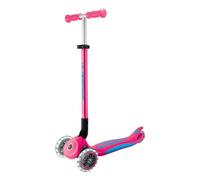 Monopattino classico Globber Primo pieghevole 3 ruote 50 kg rosa neon