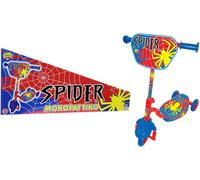 Monopattino Con Tre Ruote Tema Spider Giocattolo Per Bambini Età Da 2 A 5 Anni