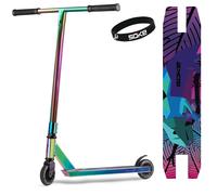SOKE EVO STREET Monopattino Acrobatico Abec-9 Carbon - Monopattino Acrobatico per Adulti per Skatepark - Monopattino Acrobatico per Eseguire Acrobazie e Fruste - per Adolescenti 11-15