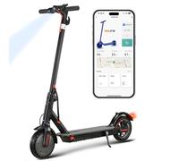 Monopattino Elettrico, 350W Motore Potente, 25-30Km di Autonomia, 8.5" Pneumatici Solidi, Display LCD Luci pieghevole e portatile, Doppio sistema di frenata scooter elettrico