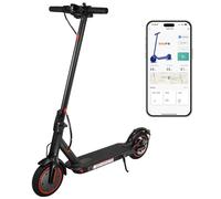 Monopattino Elettrico, 350W Motore Potente, 30Km di Autonomia, 36V/10.4AH, 8.5" Pneumatici Solidi, Display LCD Luci pieghevole e portatile, Doppio Sistema di frenata Scooter Elettrico
