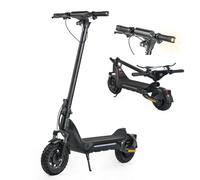 Monopattino Elettrico Adulto, 10" Monopattino Elettrico Pieghevole, Batteria da 48V 15Ah Autonomia di 40KM Velocità Massima 25 KM/H, 3 Impostazioni di Velocità, Doppio Smorzamento