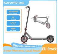 Monopattino Elettrico AOVOPRO U80 con Motore ad Alte Prestazioni, Batteria a Lunga Durata 36V 10.5Ah, Autonomia 35KM, App Intelligente, Kick EScooter