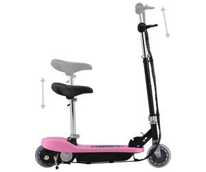 Monopattino Elettrico con Sella 120 W Rosa