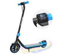 Monopattino elettrico EVERCROSS TECH E6 per bambini, e-scooter con 7 luci per bambini dai 6 ai 12 anni