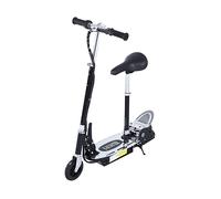 HOMCOM Monopattino Elettrico Bambino Monopattino con Sedile Nero