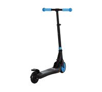 HOMCOM Monopattino Elettrico Pieghevole per Bambini 6+ Anni ad Altezza Regolabile, 71x36.5x75-80 cm, Nero e Azzurro Aosom