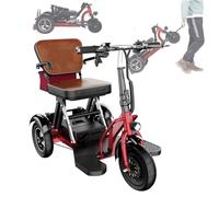 Monopattino Elettrico per Adulti, 3 Velocità, Pieghevole,Capacità Di Carico 120 Kg, Braccioli Regolabili, Pneumatici Da 10 Pollici, Per Spostamenti Quotidiani, Per Anziani, Donne E Uomini