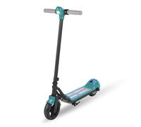 Monopattino elettrico per bambini dagli 8 ai 12 anni, motore da 130 W, acceleratore manuale, velocità 5/7/10 MPH, livello batteria a LED e luci colorate, leggero e pieghevole, fino a 40 minuti di