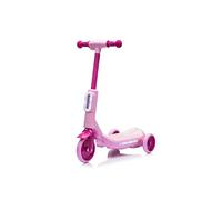 Monopattino Elettrico per Bambini Deluxe 3 Ruote + Casco e Kit Protezioni (Rosa)