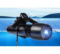 Monopattino elettrico per SUP subacqueo, per immersioni gratuite, snorkeling, compatibile con action camera, sport acquatici, piscina, immersioni subacquee, per bambini/adulti (500 W 10 AH)