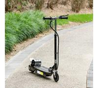 Monopattino Elettrico Pieghevole con Sella, 2 Ruote e Manubrio Regolabile, Bambini 7-12 Anni, 81.5x38x94cm, Nero Description:Questo monopattino HOMCOM è un fantastico regalo per far divertire i bambin