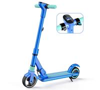 Monopattino Elettrico Pieghevole Scooter S3 Bambini 14KM/H Doppio Freno LED Rosa