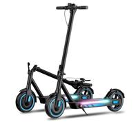 Monopattino Elettrico, Pneumatici ad Aria da 10", Autonomia fino a 48KM, Motore da 500W e Velocità Massima di 25KM/H, Monopattino Elettrico con Sistema di Controllo di Crociera e Freni a Tamburo