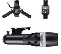 Monopattino elettrico subacqueo da 500 W, 40 m, con motore brushless e batteria rimovibile, per piscina (500 W, 4400 mAh)