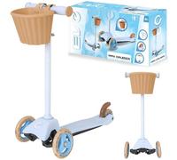 Monopattino Evo Mini Cruiser con cestino, Blu Cielo