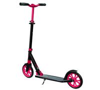 Monopattino globber nl 205 - ripiegabile nero e rosso - adatto per bambini 7 - 12 anni