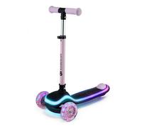 Monopattino a tre ruote con LED RAKET rosa