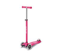 Monopattino Maxi Micro Deluxe LED Rosa 3 Ruote Bambini