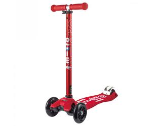 Monopattino Maxi Micro Deluxe Rosso | Per Bambini 5-12 Anni