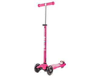 MONOPATTINO maxi micro ROSA PINK DELUXE 3 ruote with t-bar originale 6-12 ANNI