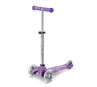 MINI MICRO DELUXE originale FAIRY GLITTER viola LED mono pattino MONOPATTINO età