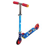 Monopattino per bambini, 2 ruote, da 5 anni, manubrio regolabile in altezza, pieghevole (TOPOLINO)
