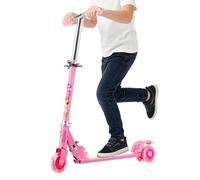 Monopattino per bambini | 2 ruote leggero in altezza regolabile | Monopattino pieghevole 2 ruote - per ragazzi e ragazze adolescenti 3-10 anni sport all'aria aperta giardino viaggio campeggio parco