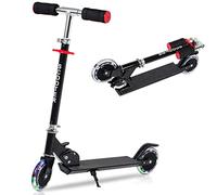 Monopattino per bambini di 6 anni, monopattino per bambini dai 5 ai 12 anni, scooter a 2 ruote con ruote luminose e manubrio regolabile, adatto per esercizi sportivi e all'aria aperta