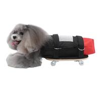 Monopattino personalizzato per arti posteriori, sedia a rotelle per cani e gatti, struttura in poliestere traspirante, disponibile in S, M, L, ideale per animali domestici con disabilità, movimento