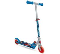Monopattino pieghevole a 2 ruote in alluminio per bambini Mondo Spiderman Bleu