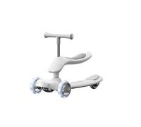 Monopattino pieghevole for bambini, monopattino portatile, monopattino con cuscino del sedile for ragazzi e ragazze(Gris)