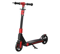Monopattino pieghevole, monopattino regolabile in altezza con doppi freni e maniglie rimovibili, altezza regolabile da 80 cm a 105 cm, portata fino a 100 kg for bambini, adulti e adolescenti(Black)