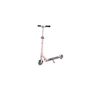 Monopattino pieghevole per bambini GLOBBER Flow Element Lights Chrome Rose 125 mm LED manubrio regolabile 4 altezze - Nouvo