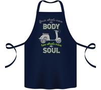 Monopattino Quattro Ruote Trasloco il Corpo Divertente Cotone Grembiule 100%