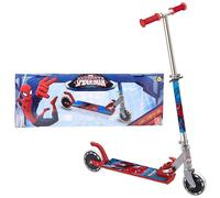 Monopattino Spiderman Pieghevole Per Bambini 3+ Anni Regolabile 2 Ruote Mondo
