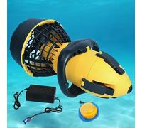 Monopattino subacqueo elettrico portatile con motore brushless, design leggero e adatto ai viaggi, durata di 60 minuti per divertimento in spiaggia, piscina e parco acquatico