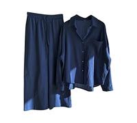 Monopezzi e Tutine da Donna Pantaloni Lino Set Spiaggia Due Pezzi Pantaloni Donna Felpe Donna con Zip Primavera Fare Ginnastica Jogging e a Casa Taglie Forti